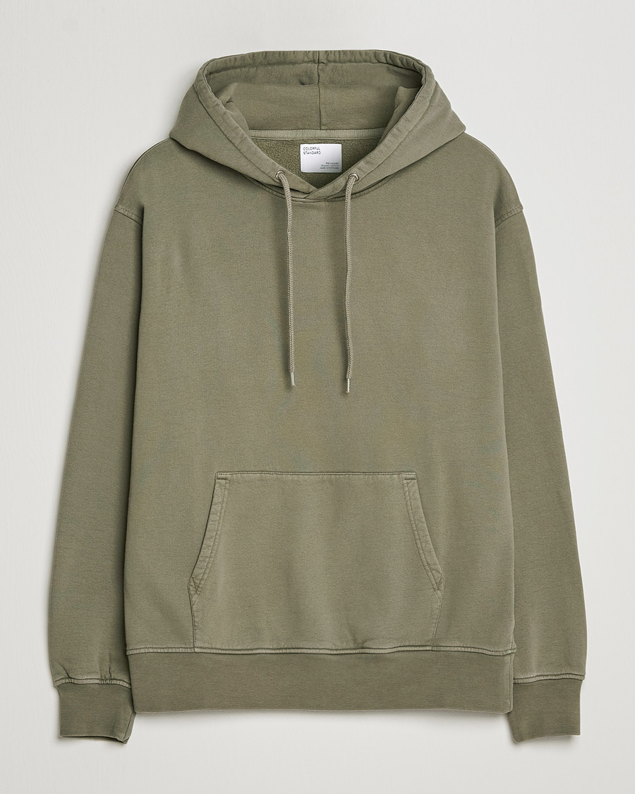 Herr | Tröjor | Colorful Standard | Classic Organic Hood Dusty Olive