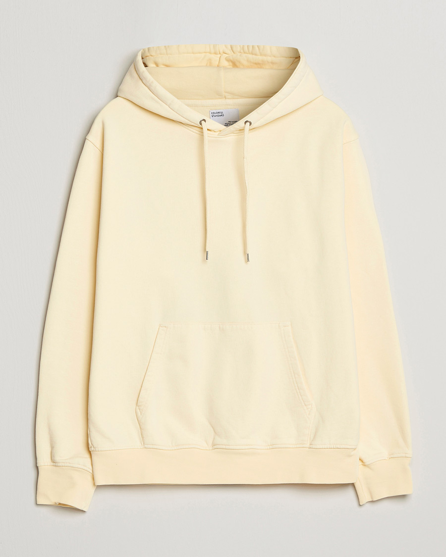 Herr | Tröjor | Colorful Standard | Classic Organic Hood Soft Yellow