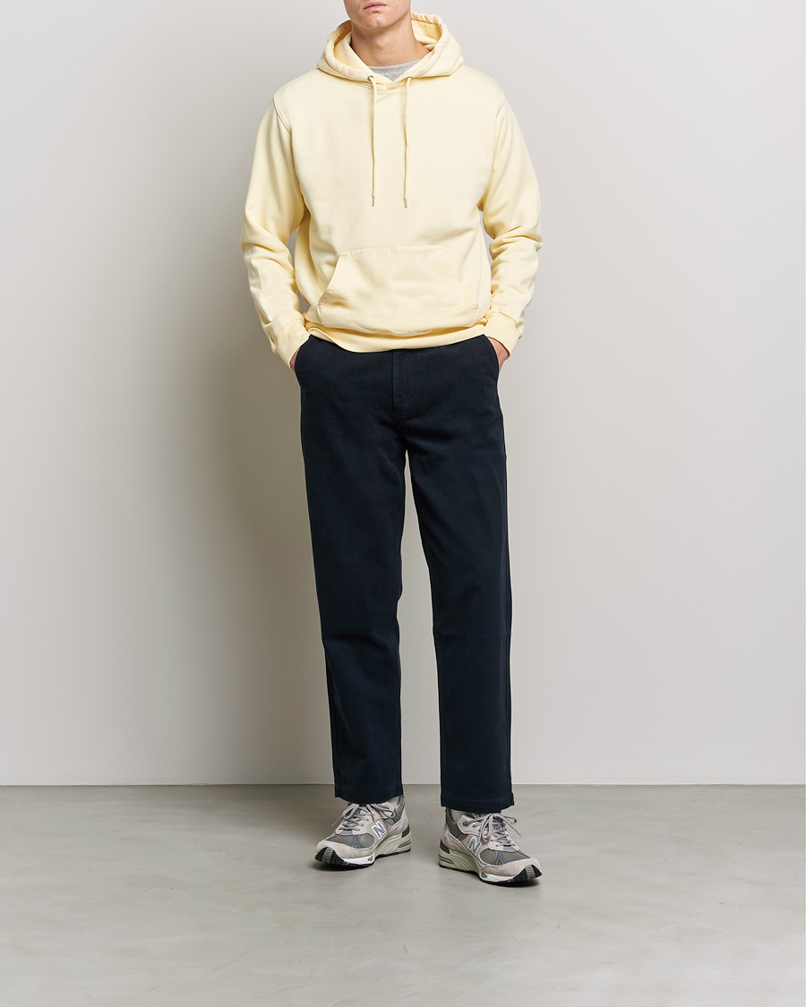 Herr | Tröjor | Colorful Standard | Classic Organic Hood Soft Yellow