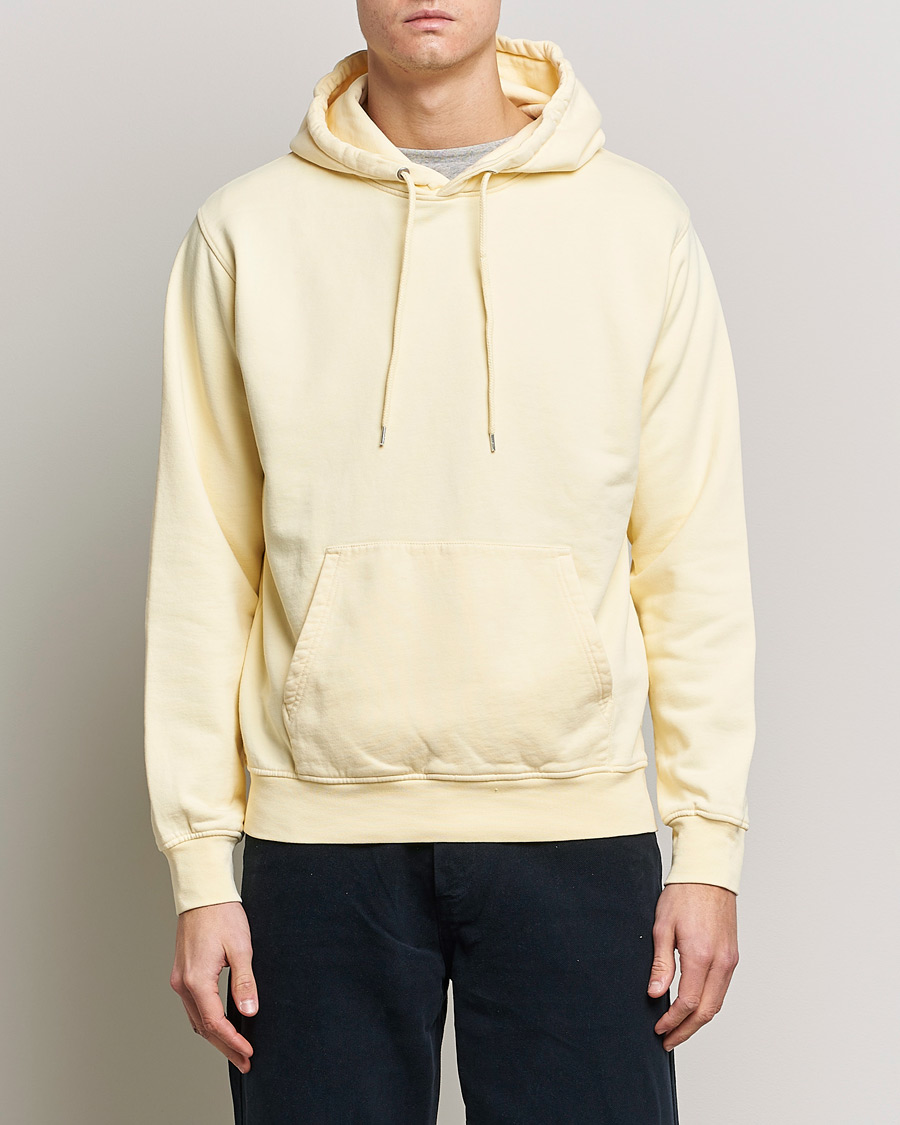 Herr | Huvtröjor | Colorful Standard | Classic Organic Hood Soft Yellow