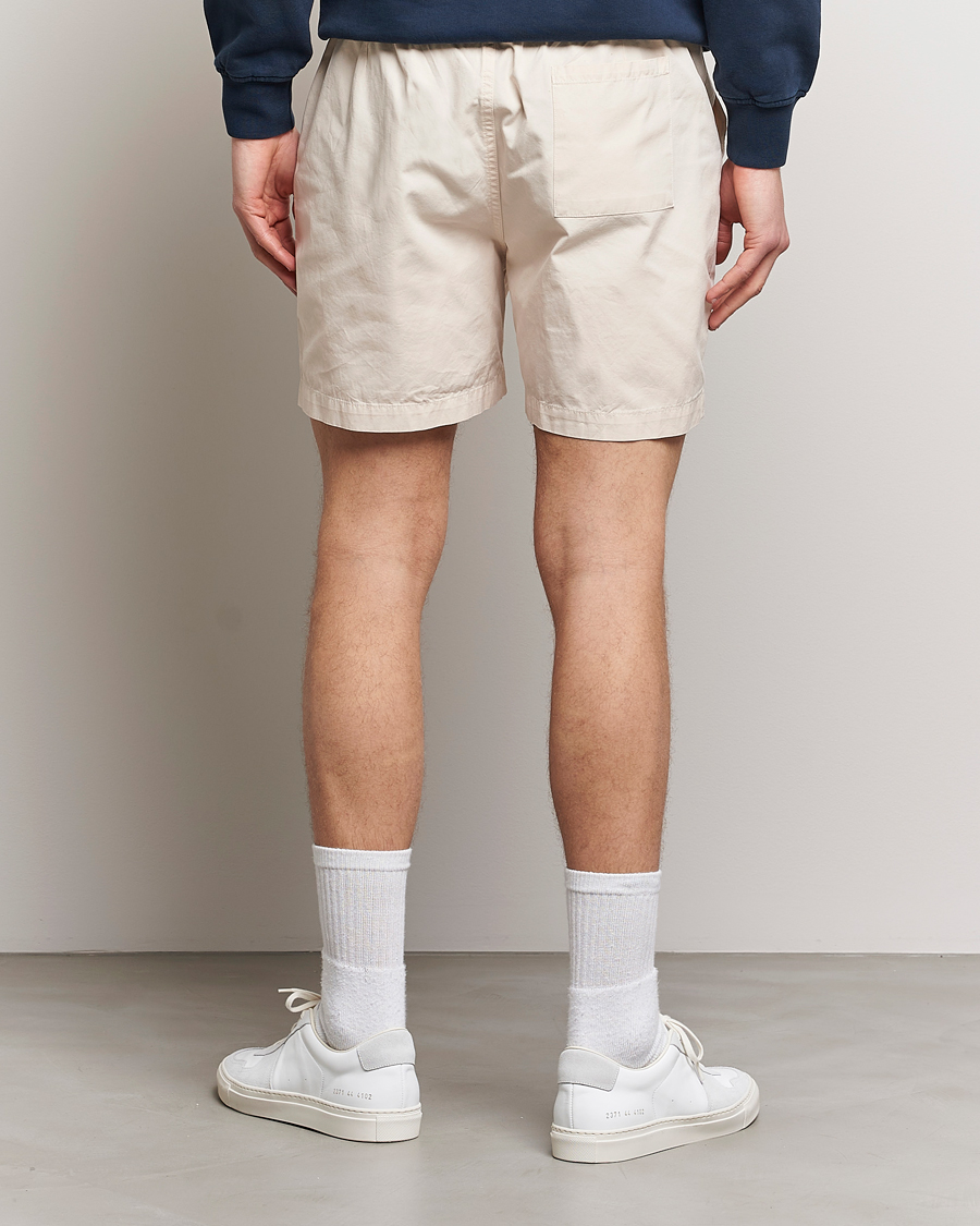 Herr | Shorts | Colorful Standard | Classic Organic Twill Drawstring Shorts Ivory White