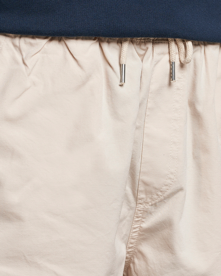 Herr | Shorts | Colorful Standard | Classic Organic Twill Drawstring Shorts Ivory White