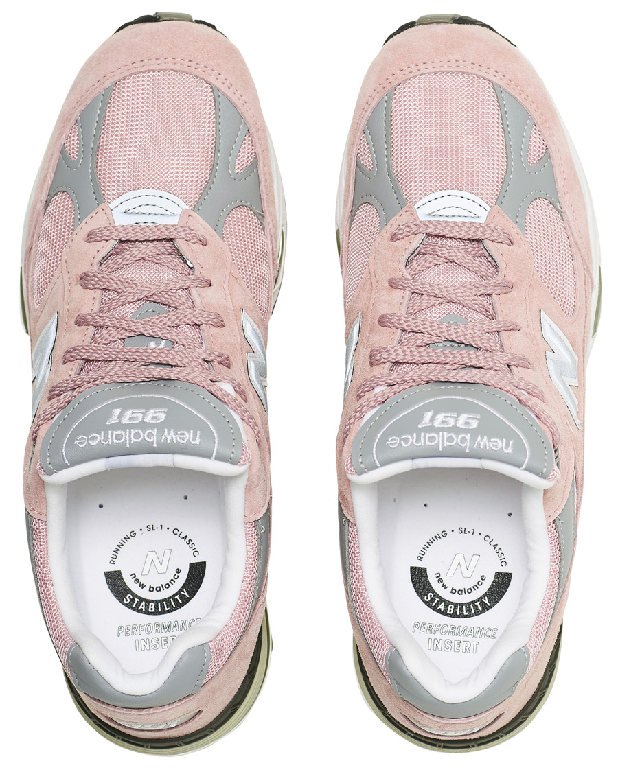 Herr | New Balance Made In England 991 Sneaker Pink/Grey | New Balance | Made In England 991 Sneaker Pink/Grey