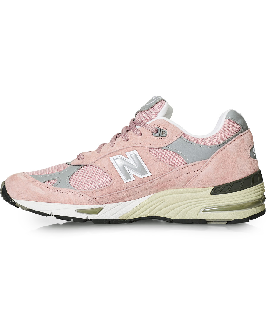 Herr | New Balance Made In England 991 Sneaker Pink/Grey | New Balance | Made In England 991 Sneaker Pink/Grey