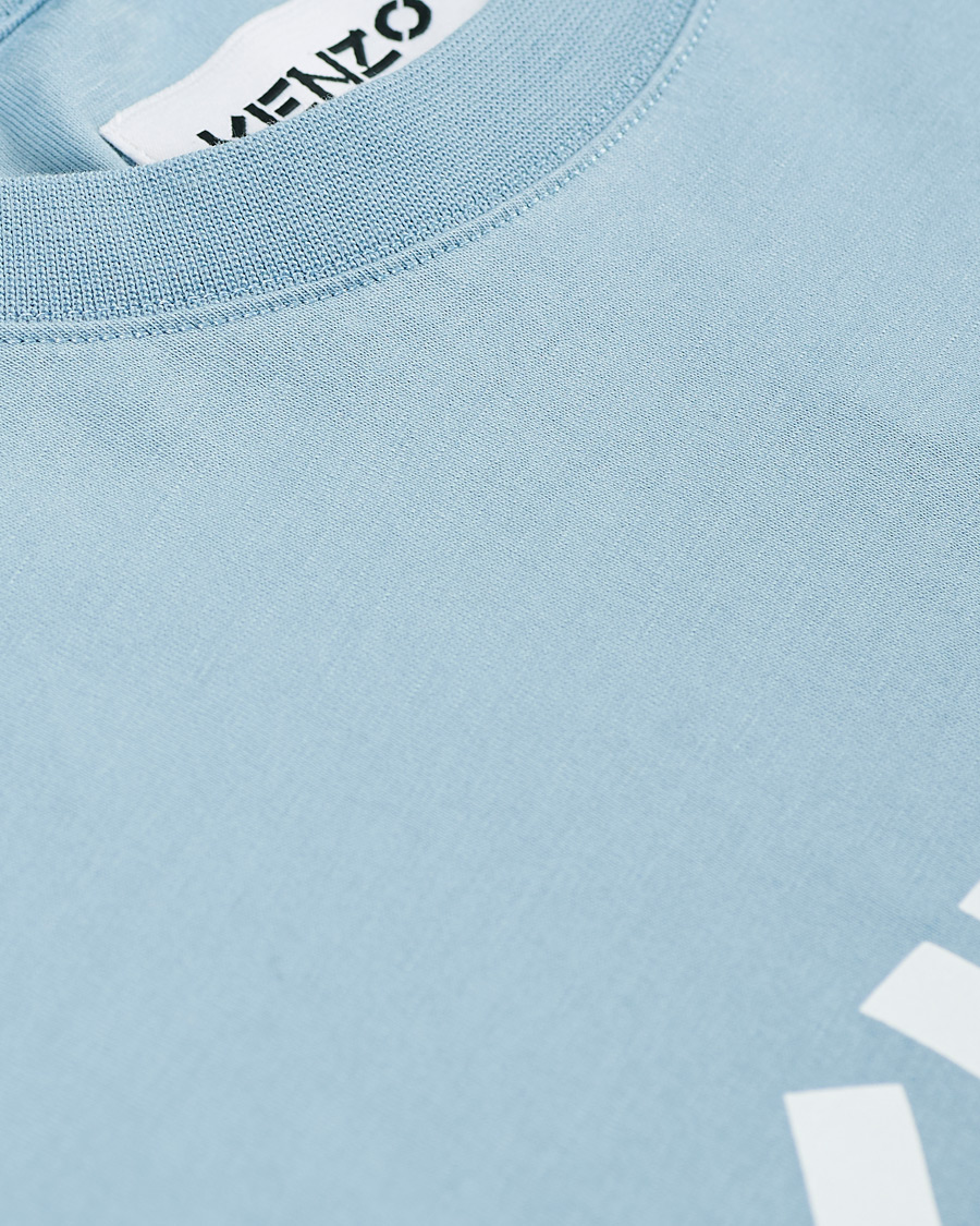 Herr | T-Shirts | KENZO | Logo Classic Crew Neck Tee Glacier