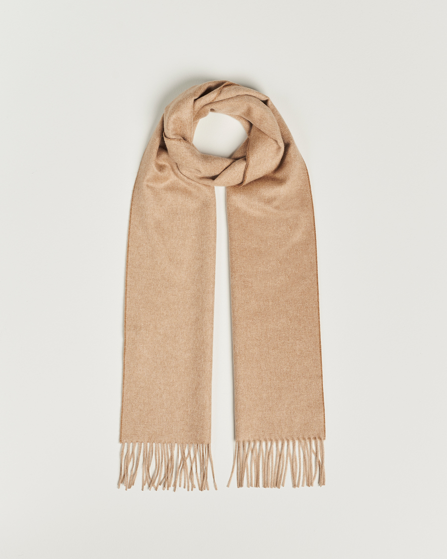 Herr | Piacenza Cashmere Vicuna/Baby Cashmere Scarf Camel | Piacenza Cashmere | Vicuna/Baby Cashmere Scarf Camel