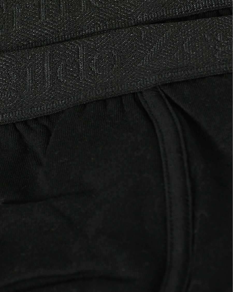 Herr | Underkläder | Zegna | Cotton Stretch Boxer Bi-Pack Black