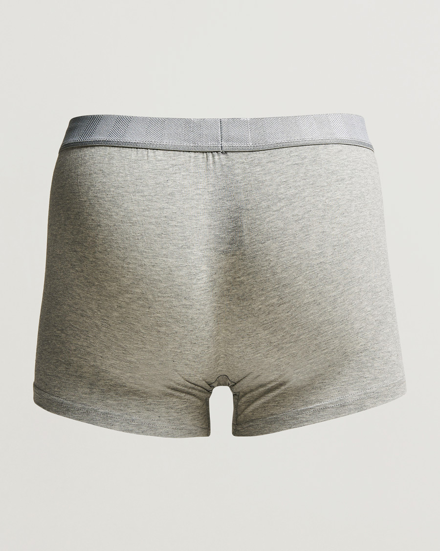 Herr | Underkläder | Zegna | Cotton Stretch Boxer Bi-Pack Grey Heather