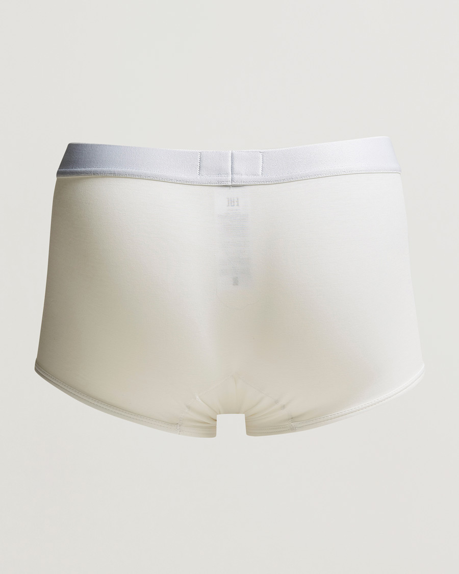 Herr | Underkläder | Zegna | Cotton Stretch Trunk Boxers White