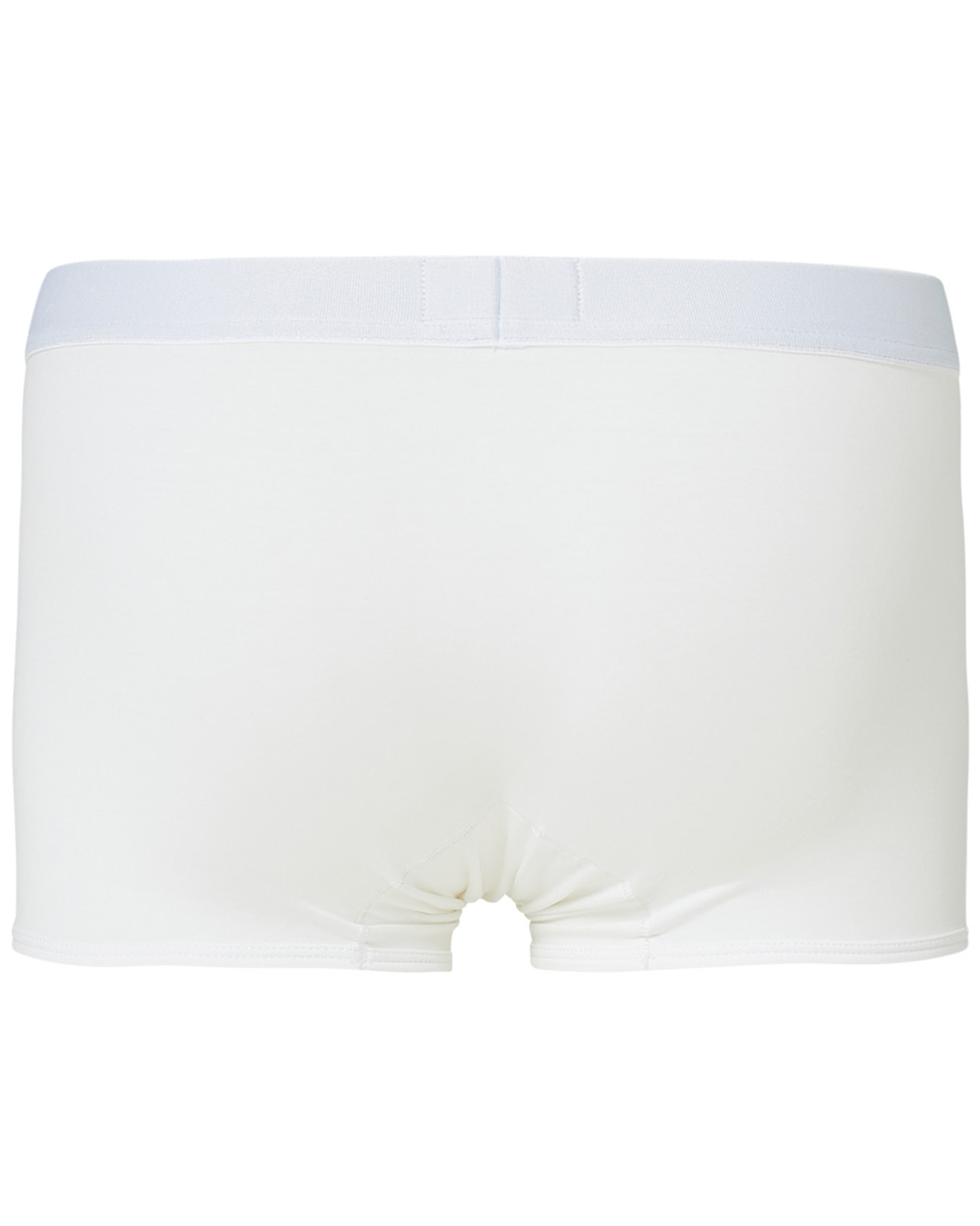Herr | Underkläder | Zegna | Cotton Stretch Trunk Boxers White