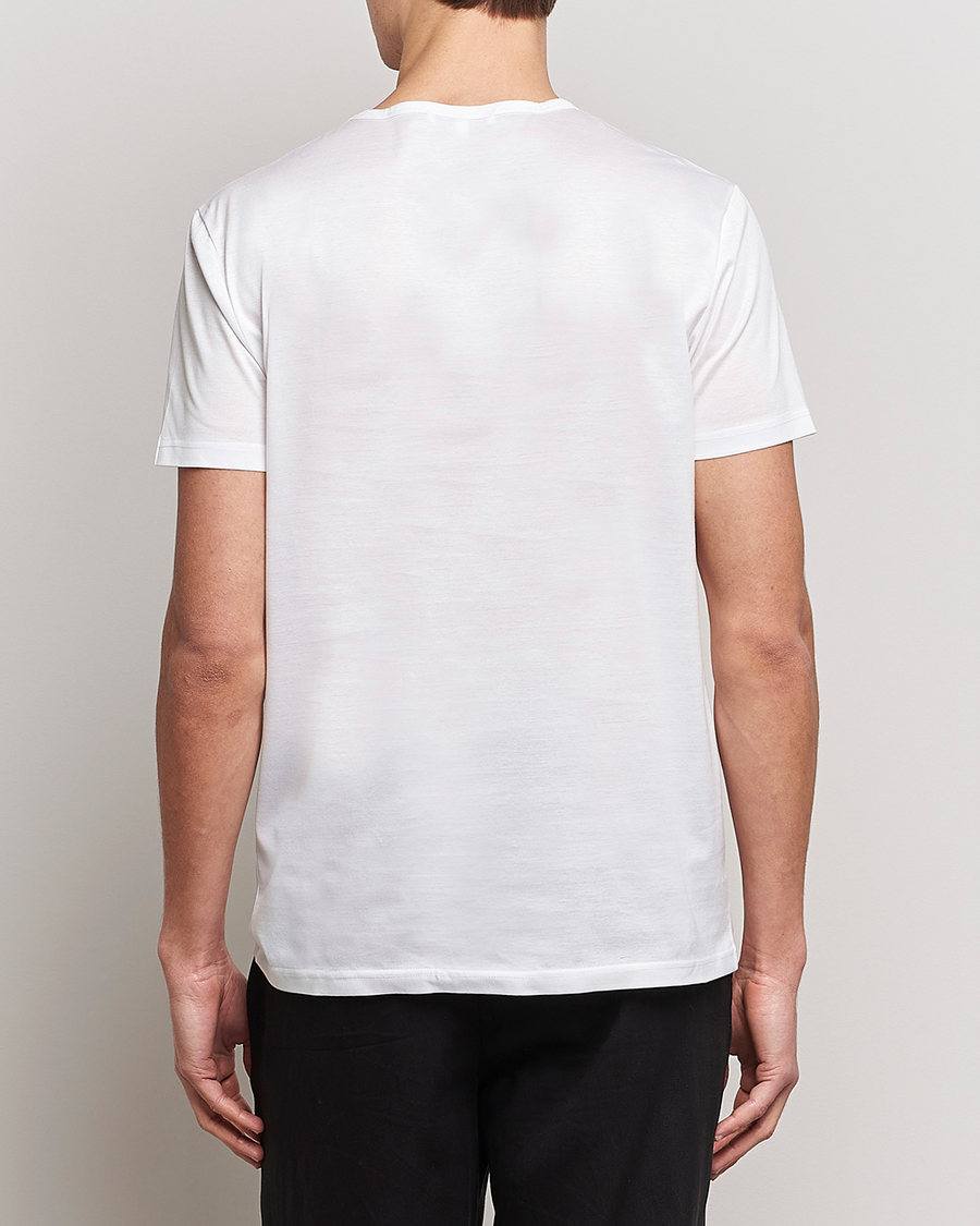 Herr | Zegna | Zegna | Filoscozia Fine Cotton Crew Neck T-Shirt White