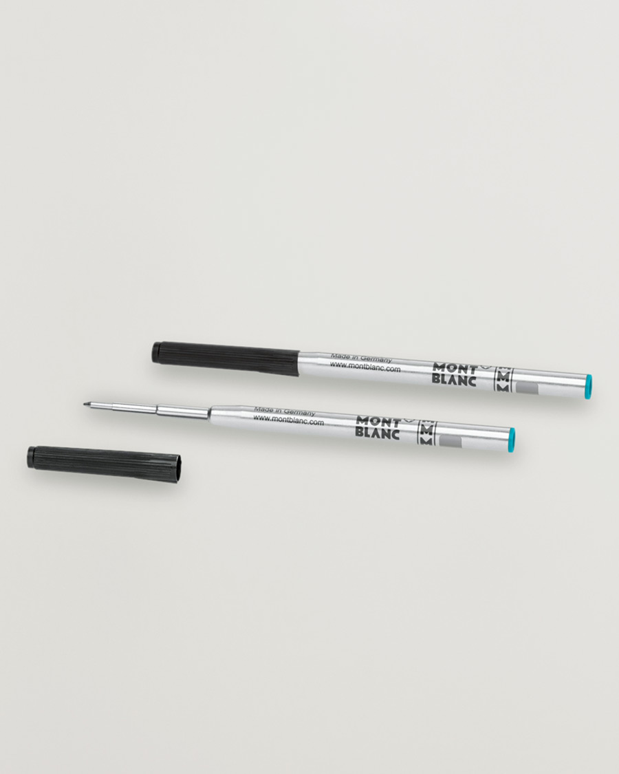 Herr | Pennor | Montblanc | 2 Ballpoint Pen Refills Barbados Blue