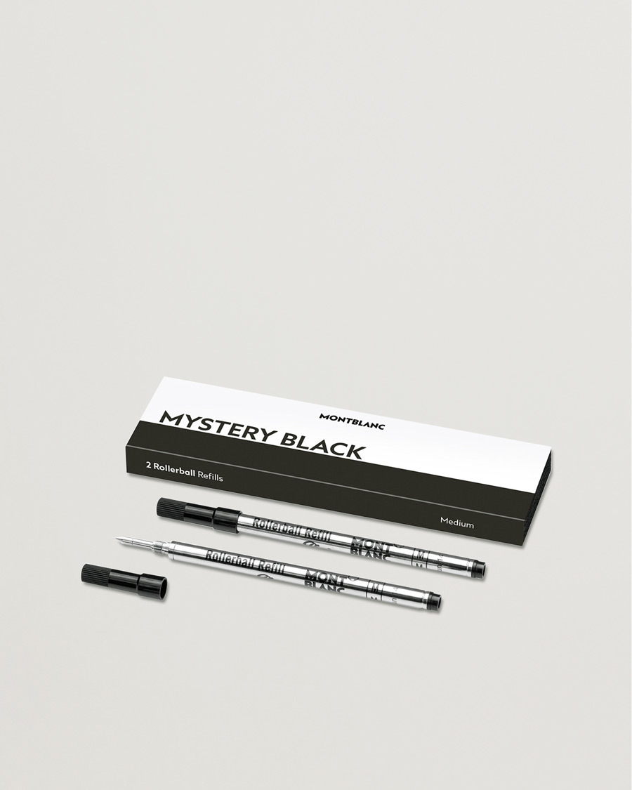 Herr | Pennor | Montblanc | 2 Rollerball Refills Mystery Black