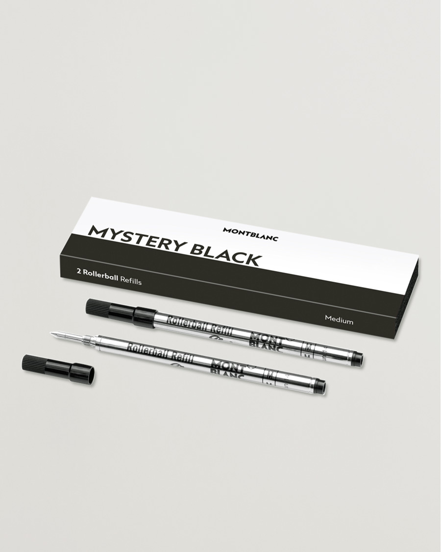 Herre |  | Montblanc | 2 Rollerball Refills Mystery Black