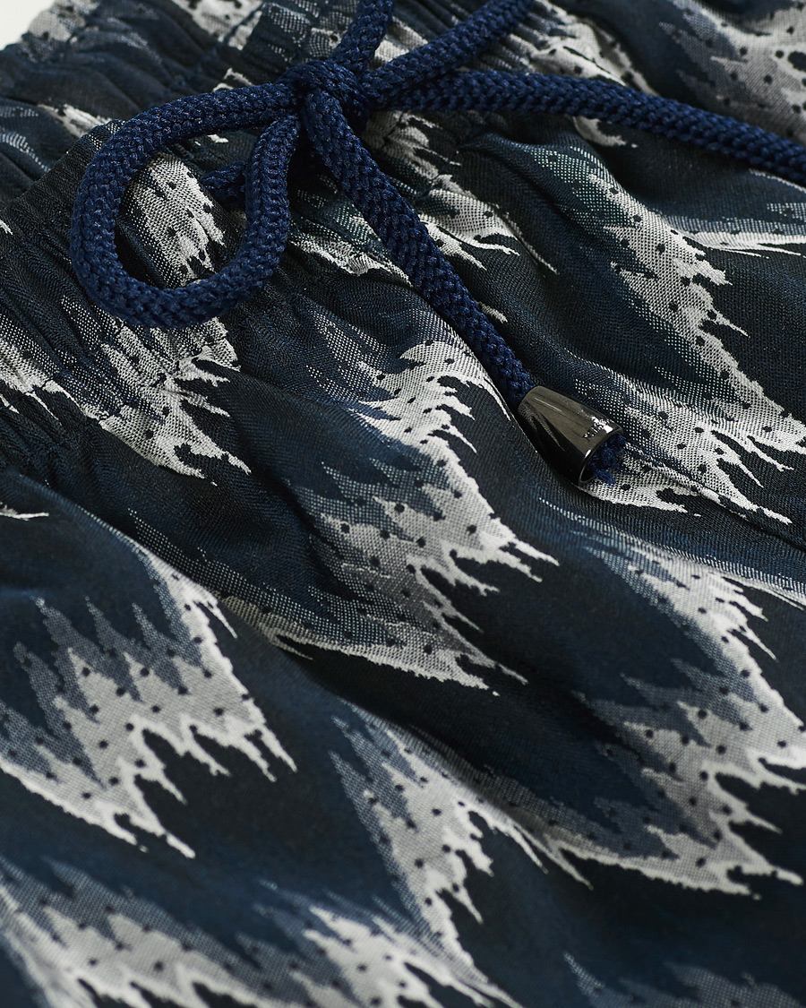 Herr | Badbyxor | Missoni | Zig-Zag Swim Trunks Navy