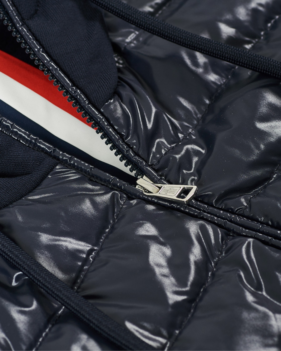 Herr | Jackor | Moncler | Maglia Full Zip Hybrid Navy
