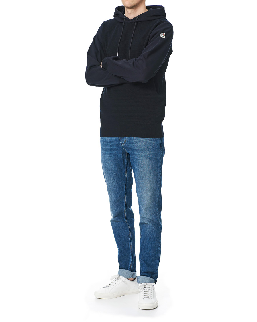 Herr | Tröjor | Moncler | Girocollo Hoodie Navy