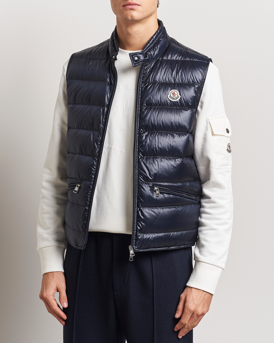 Herr | Västar | Moncler | Gui Vest Navy