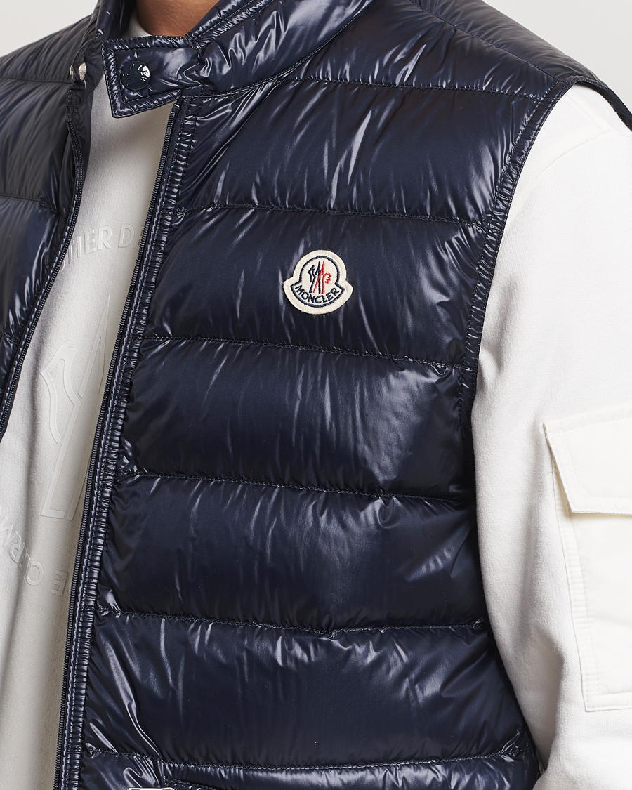 Herr | Västar | Moncler | Gui Vest Navy