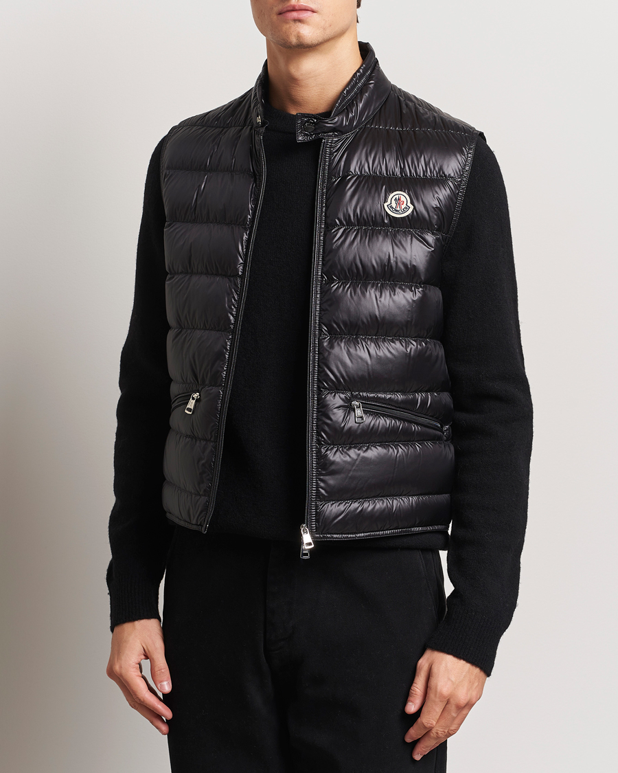 Herr | Västar | Moncler | Gui Down Vest Black