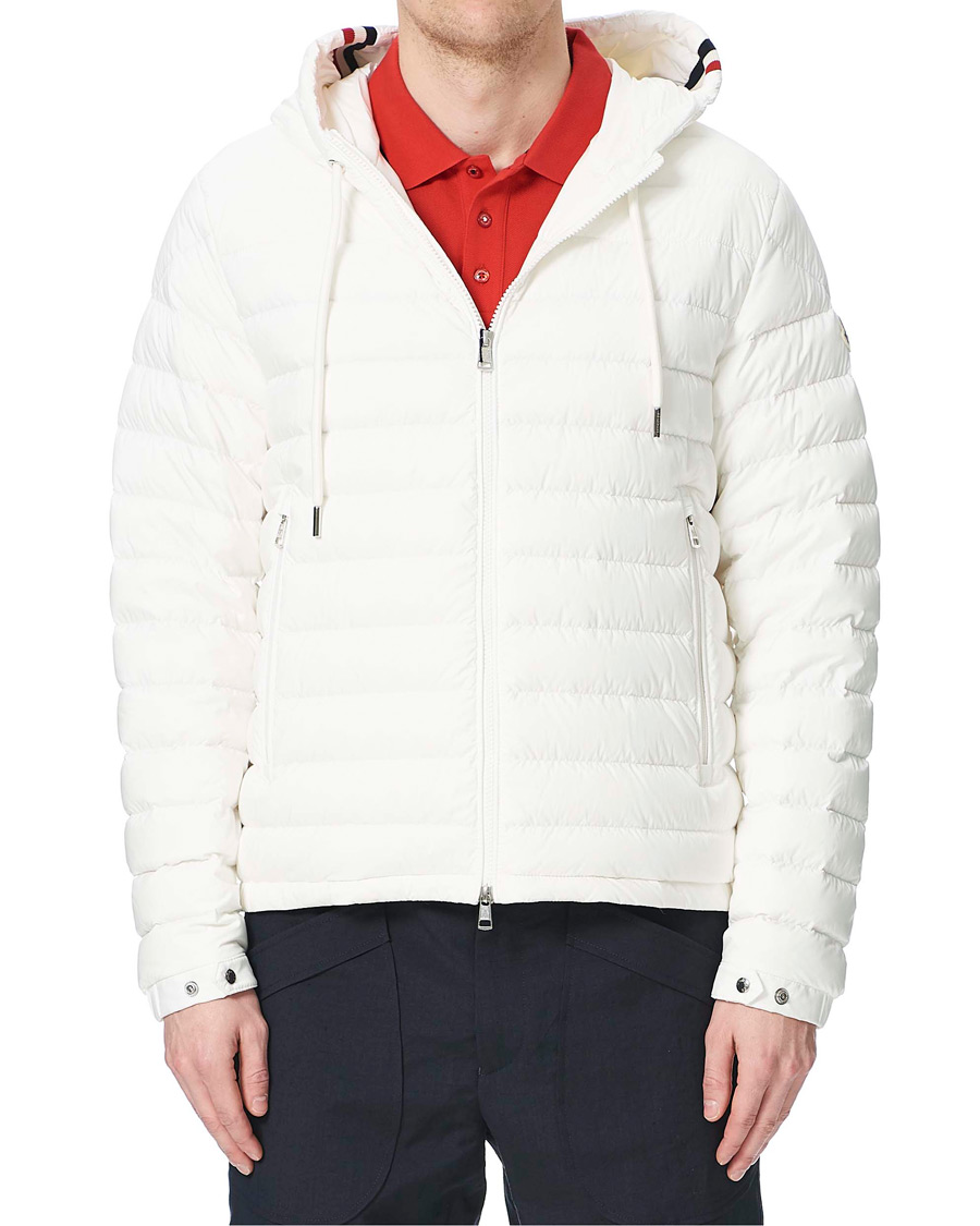 Herr | Jackor | Moncler | Eus Down Hooded Jacket White