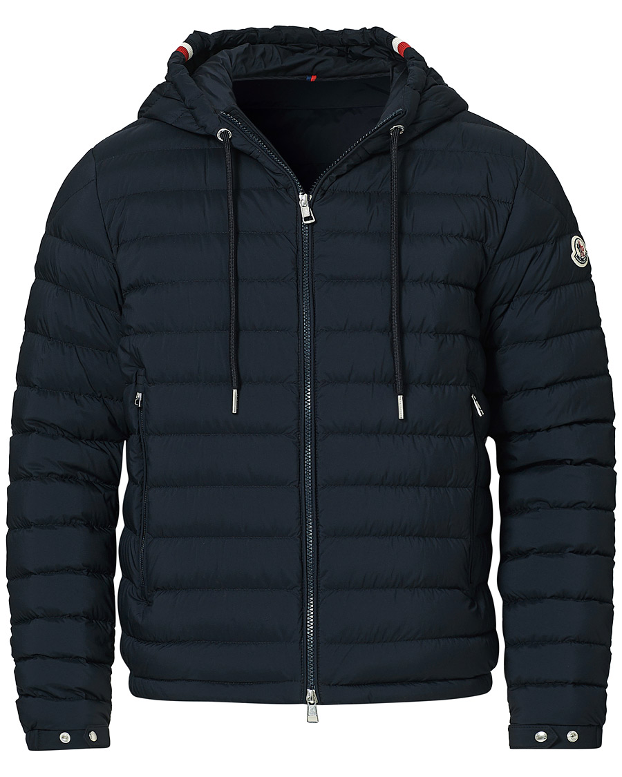 Herr | Jackor | Moncler | Eus Down Hooded Jacket Navy