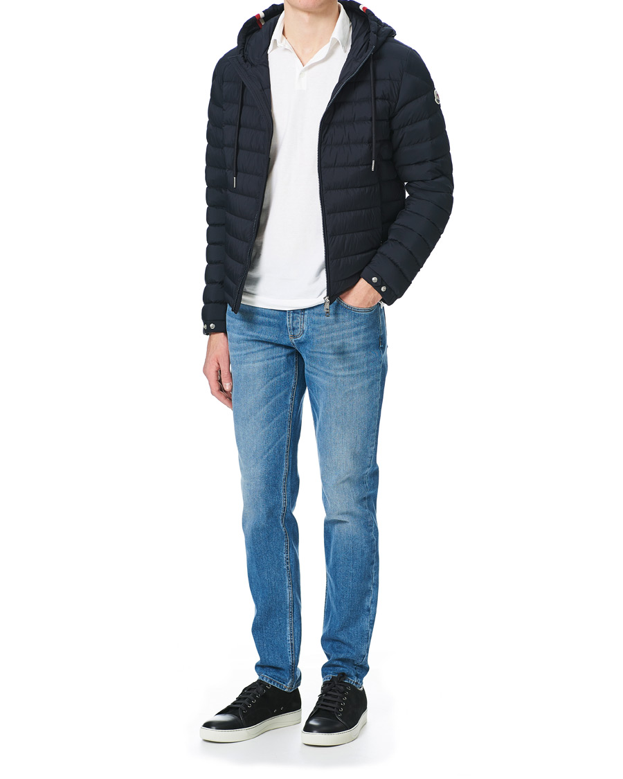 Herr | Jackor | Moncler | Eus Down Hooded Jacket Navy