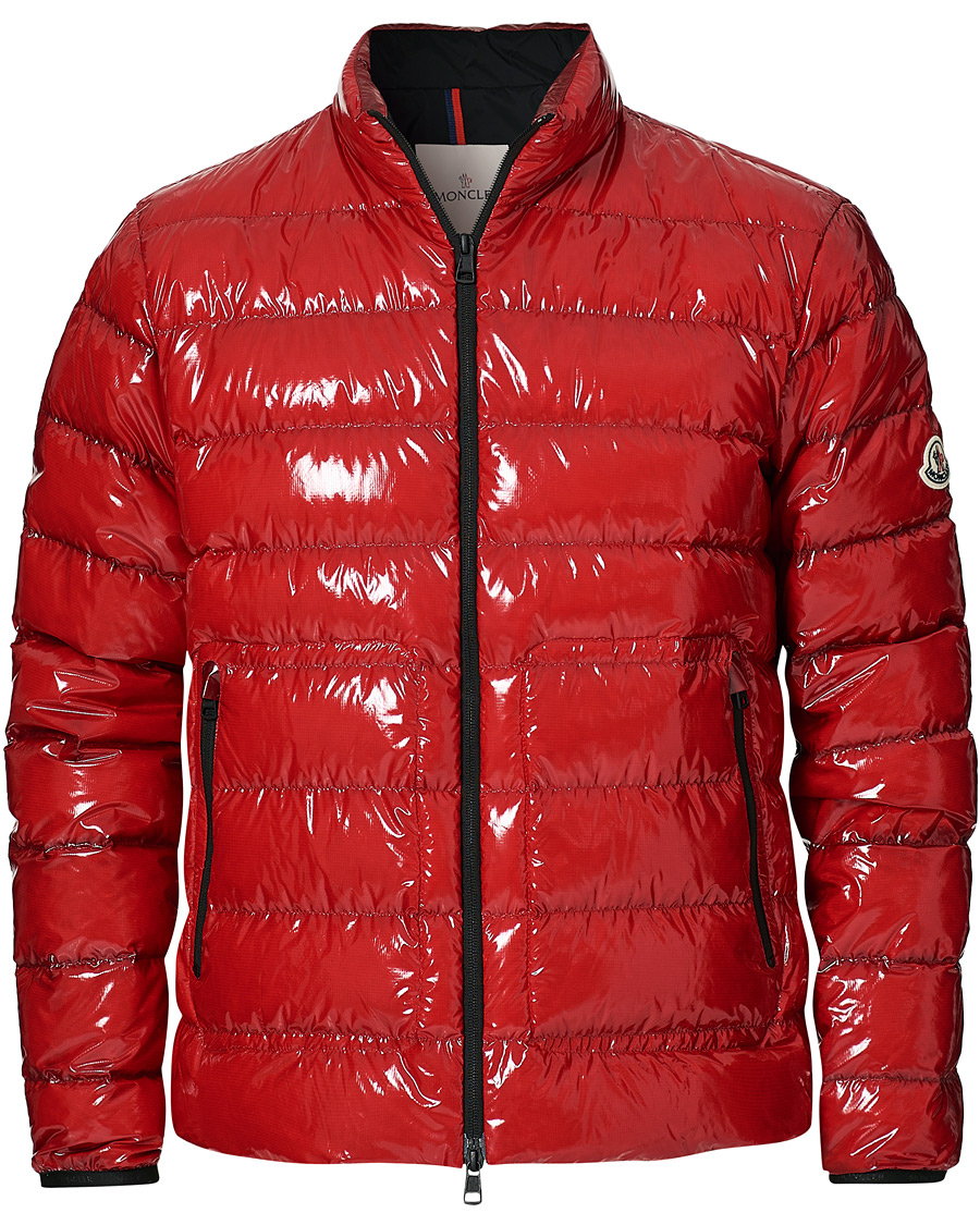 Herr | Jackor | Moncler | Agar Down Ripstop Jacket Red