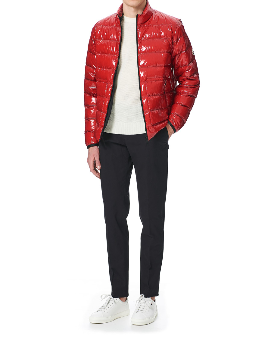 Herr | Jackor | Moncler | Agar Down Ripstop Jacket Red