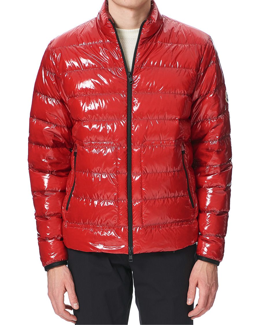 Herr | Jackor | Moncler | Agar Down Ripstop Jacket Red