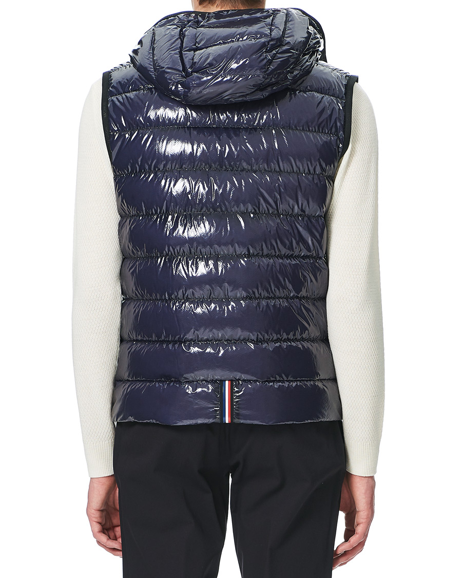 Herr | Jackor | Moncler | Lappe Down Ripstop Vest Navy