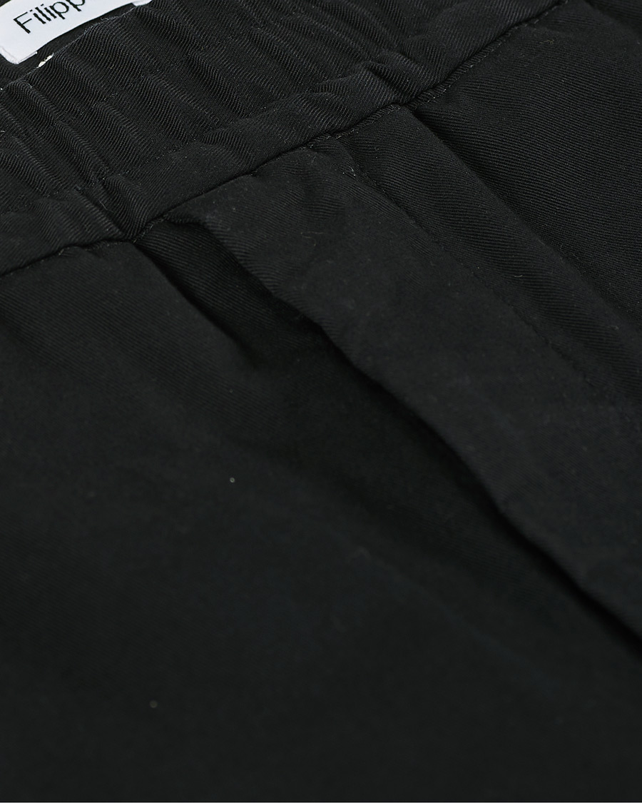 Herr | Shorts | Filippa K | Terry Cotton Shorts Black