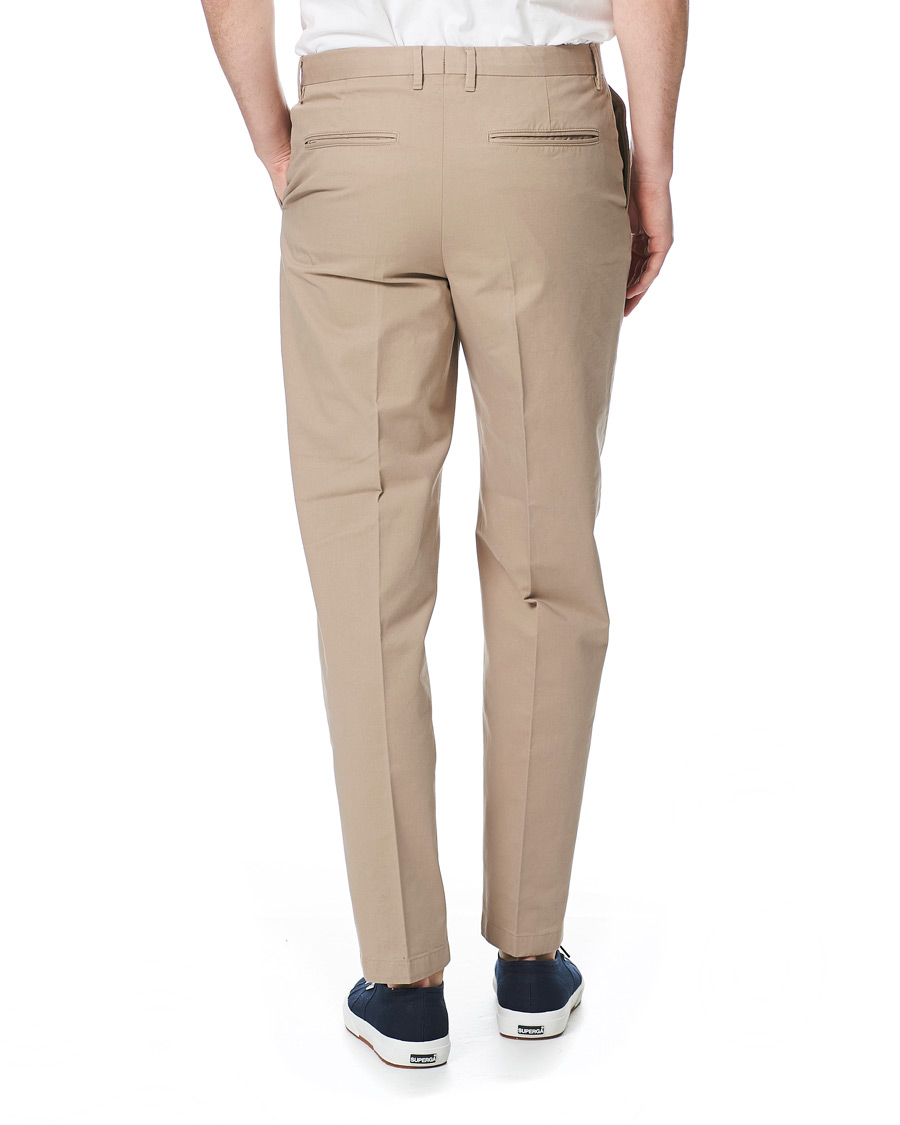 Herr | Byxor | Filippa K | William Cotton Trousers  Desert Taupe