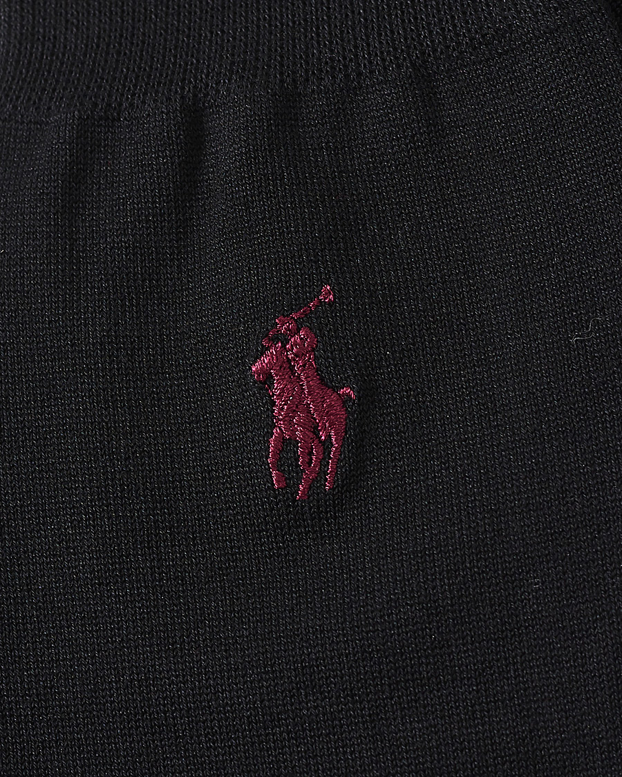 Herr | Underkläder | Polo Ralph Lauren | 2-Pack Mercerized Cotton Socks Black