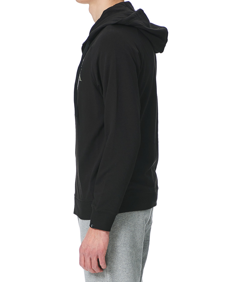 Herr | Tröjor | Calvin Klein | CK One Lounge Full Zip Hoodie Black