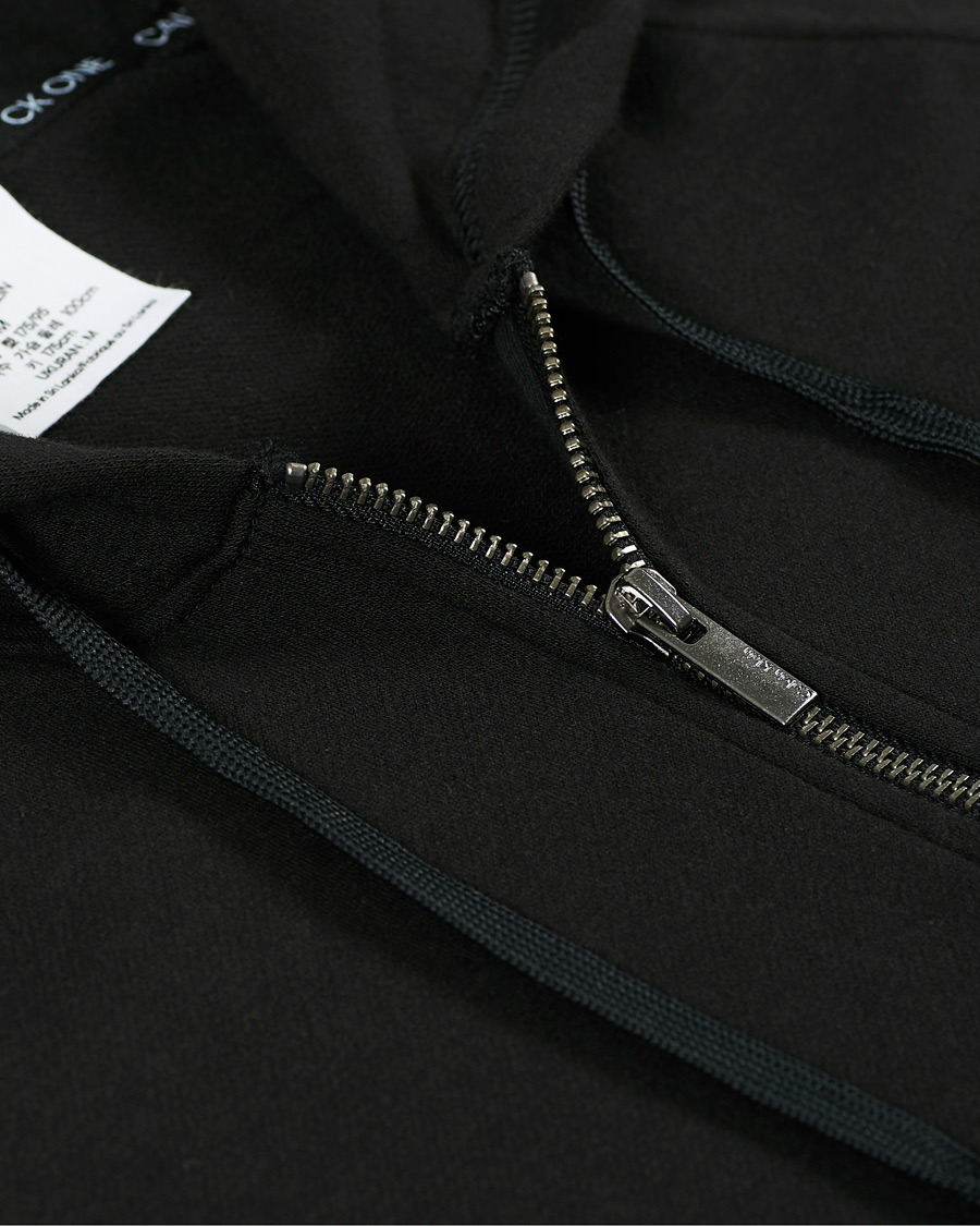 Herr | Tröjor | Calvin Klein | CK One Lounge Full Zip Hoodie Black