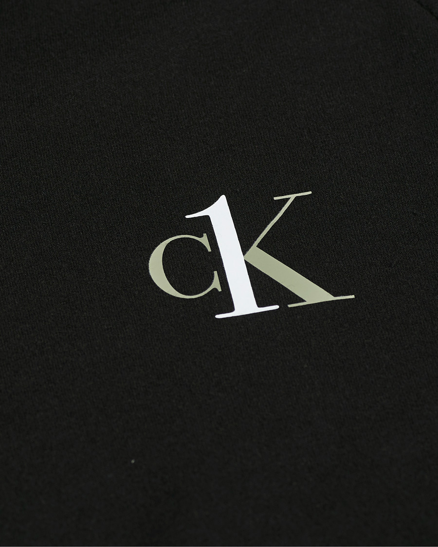 Herr | Tröjor | Calvin Klein | CK One Lounge Full Zip Hoodie Black