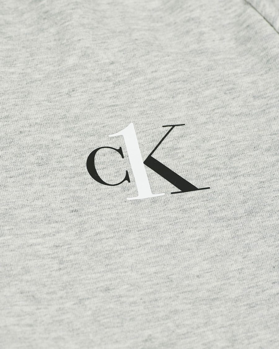 Herr | Tröjor | Calvin Klein | CK One Lounge Full Zip Hoodie Grey Heather