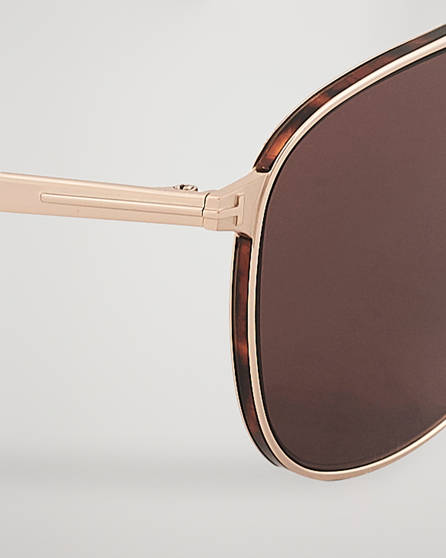 Herr | Tom Ford Jake Sunglasses Shiny Rose Gold/Brown | Tom Ford | Jake Sunglasses Shiny Rose Gold/Brown