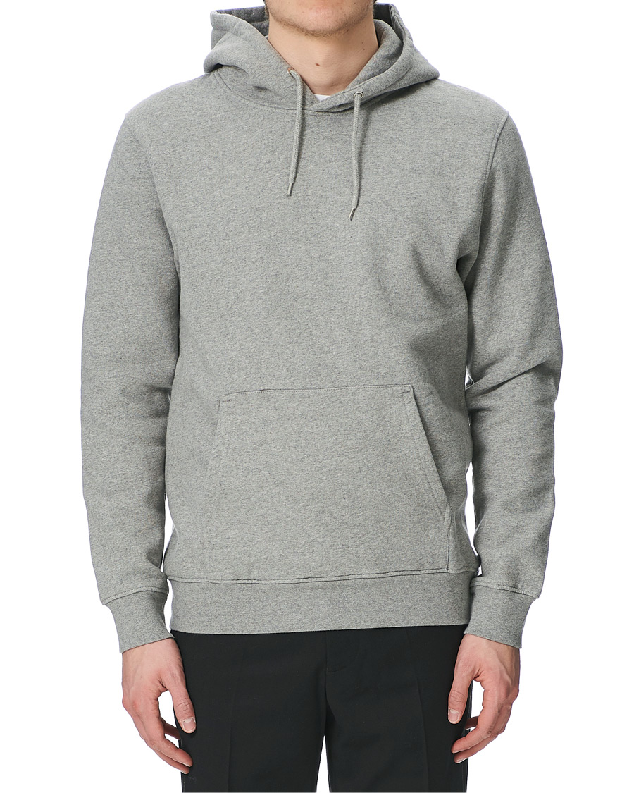 Herr | Tröjor | Colorful Standard | Classic Organic Hood Heather Grey