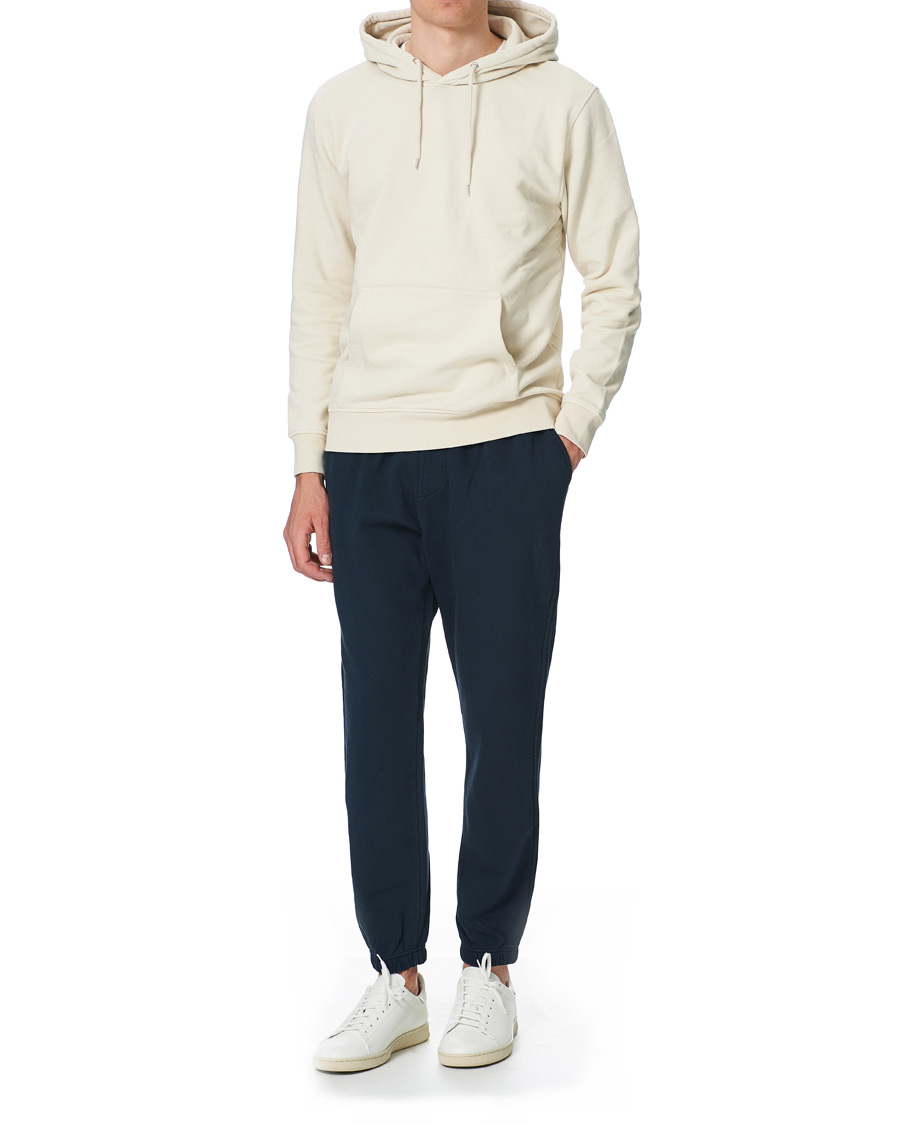 Herr | Byxor | Colorful Standard | Classic Organic Sweatpants Navy Blue