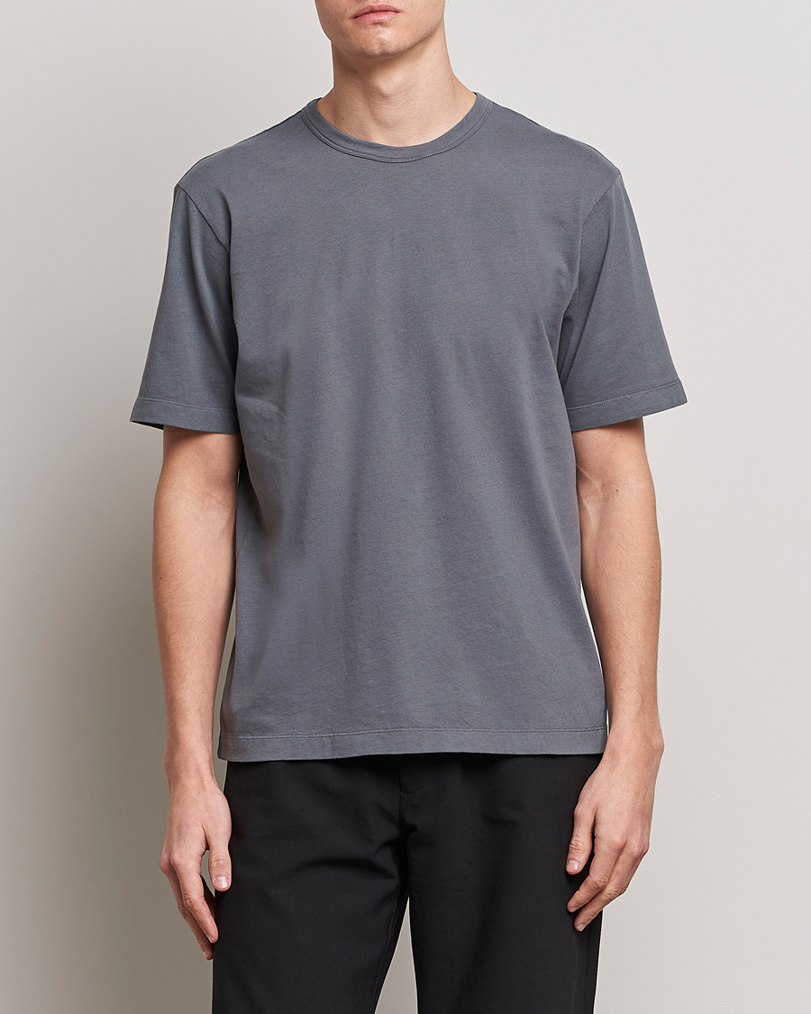 Herr | T-Shirts | Sunflower | Day Tee Grey