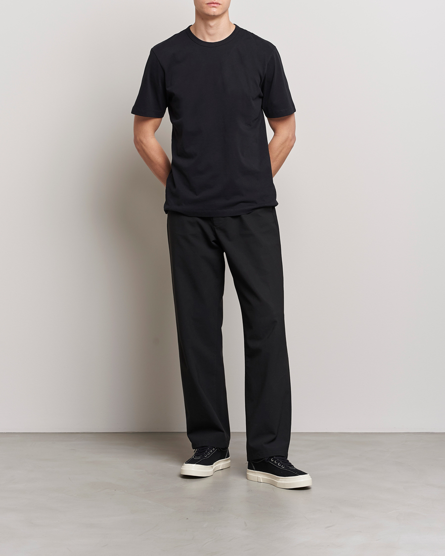 Herr | T-Shirts | Sunflower | Day Tee Black