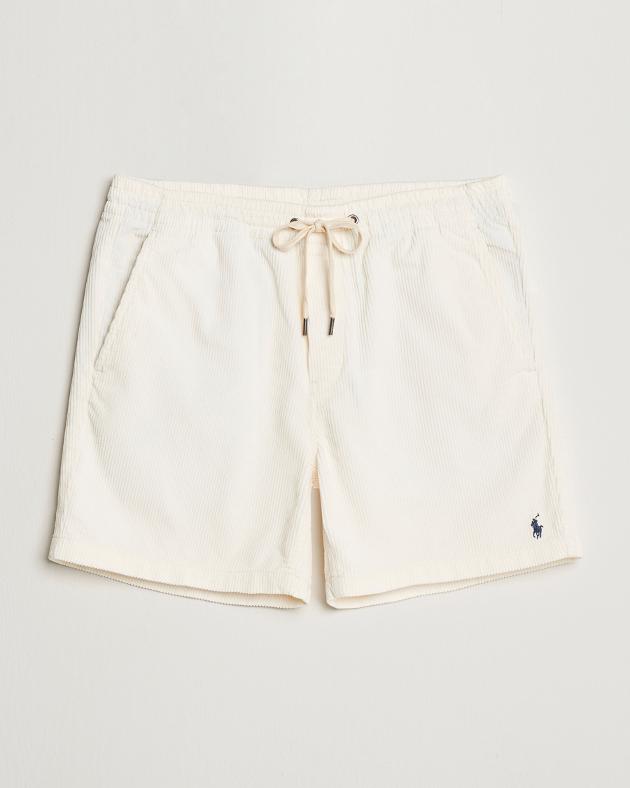 Herr | Shorts | Polo Ralph Lauren | Prepster Corduroy Drawstring Shorts Warm White