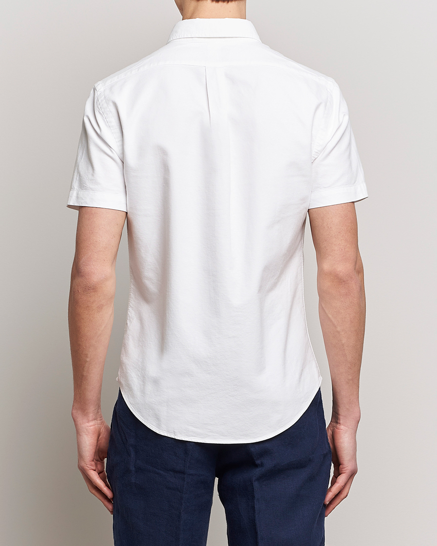 Herr | Skjortor | Polo Ralph Lauren | Slim Fit Oxford Short Sleeve Shirt White