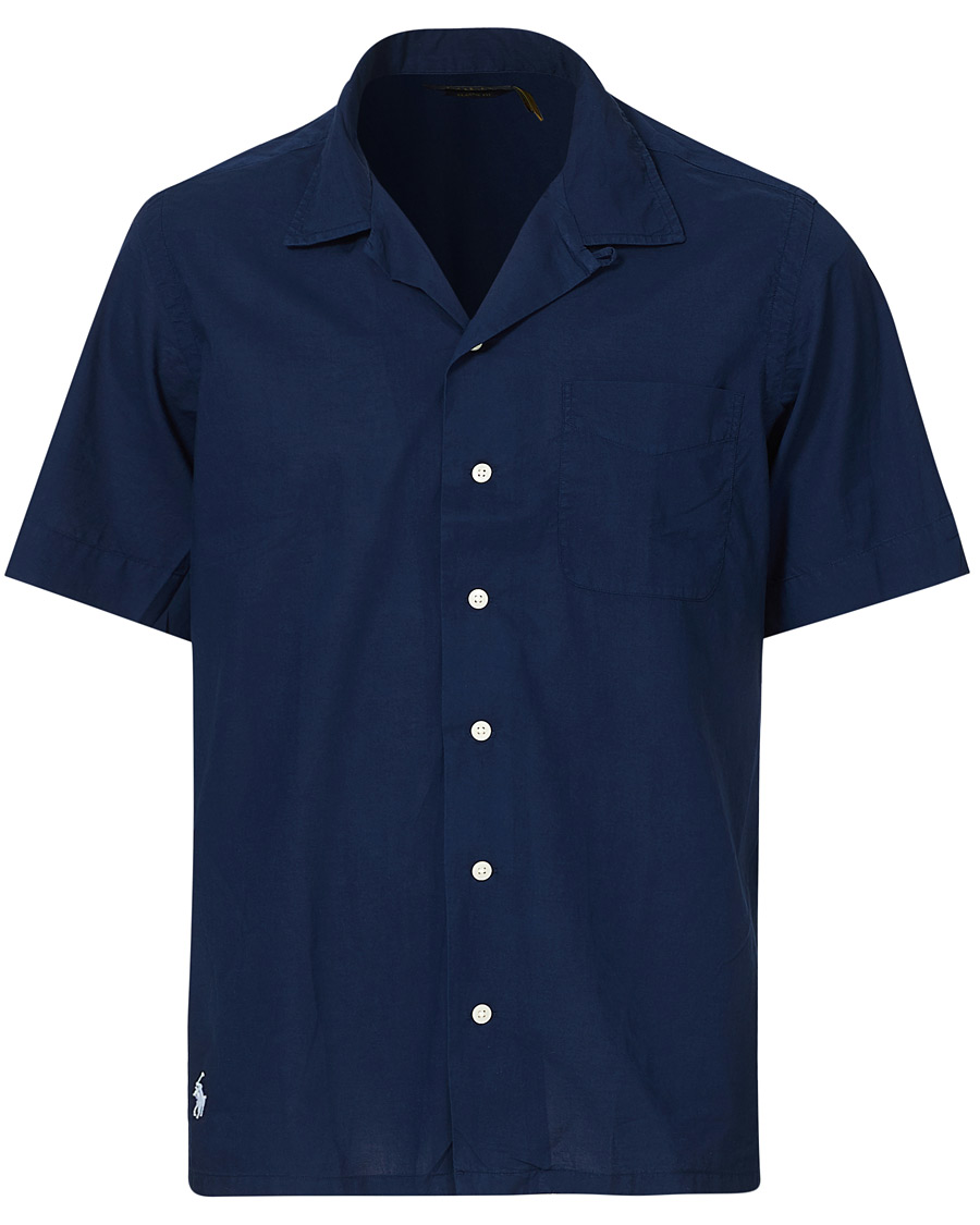 Herr | Skjortor | Polo Ralph Lauren | Classic Fit Short Sleeve Shirt Newport Navy