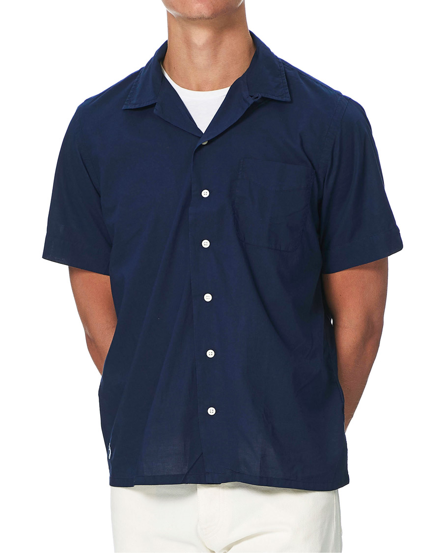 Herr | Skjortor | Polo Ralph Lauren | Classic Fit Short Sleeve Shirt Newport Navy