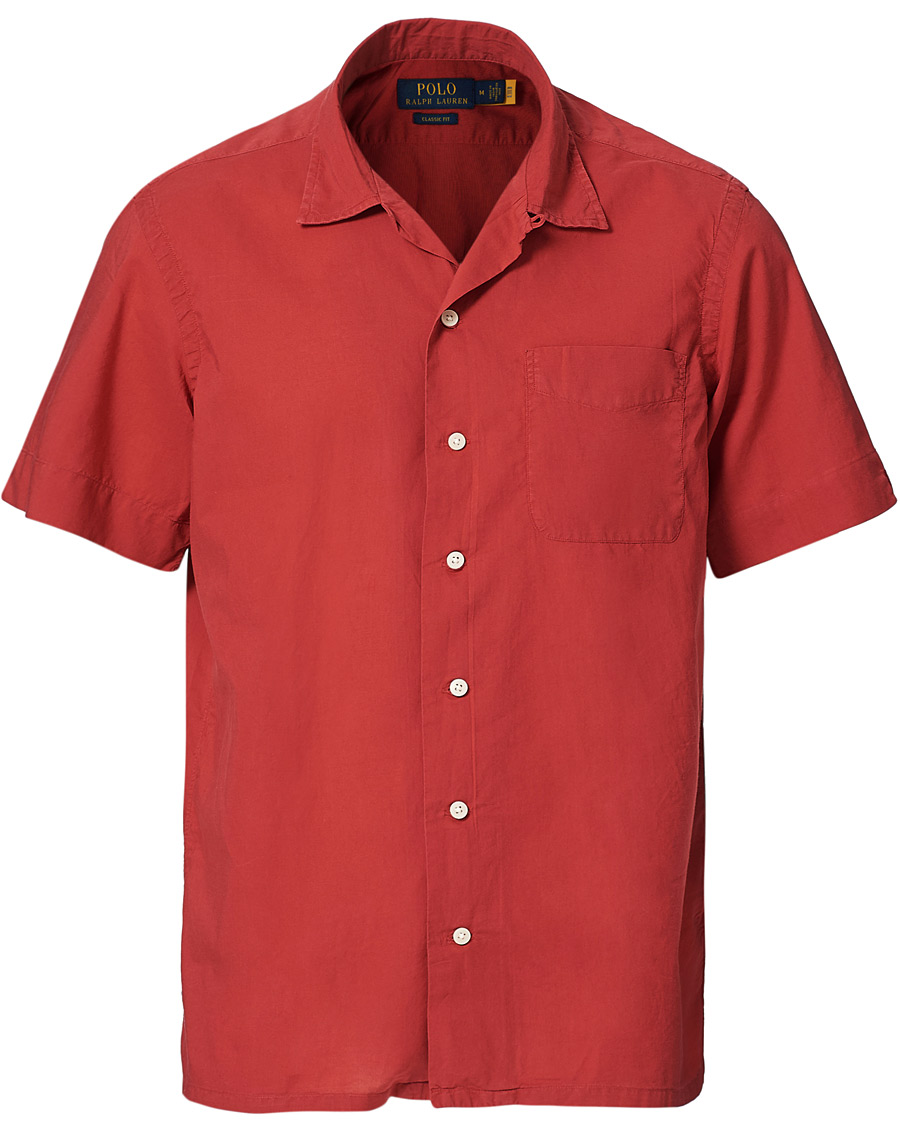 Herr | Skjortor | Polo Ralph Lauren | Classic Fit Short Sleeve Shirt Chili Pepper