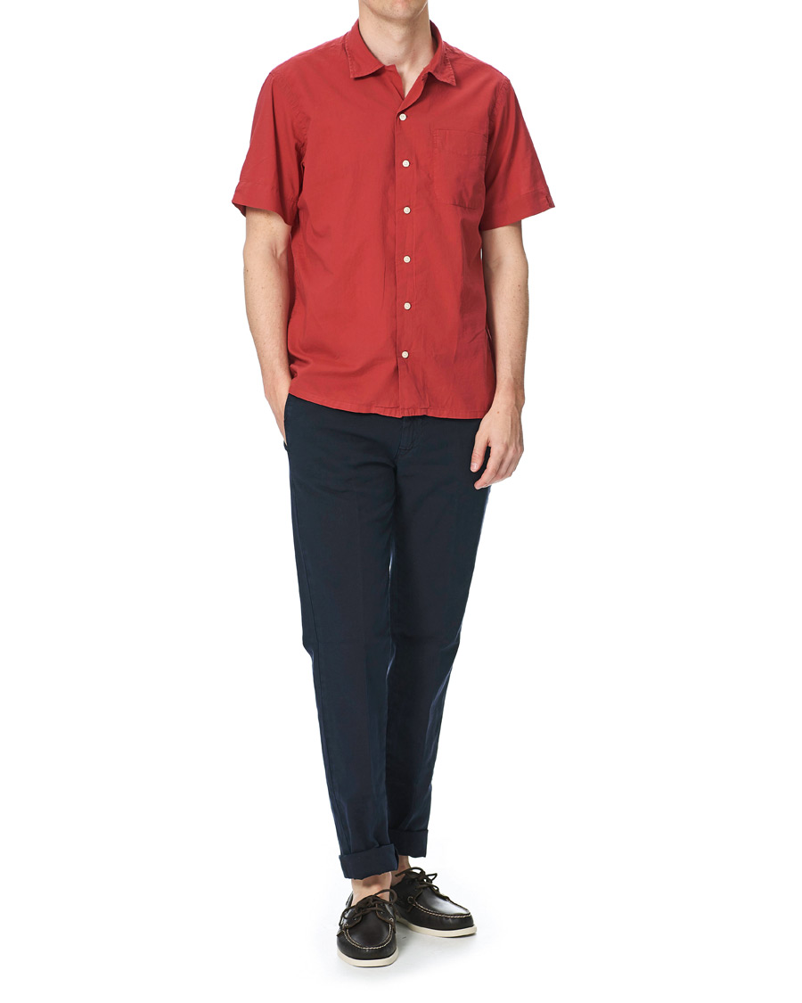 Herr | Skjortor | Polo Ralph Lauren | Classic Fit Short Sleeve Shirt Chili Pepper