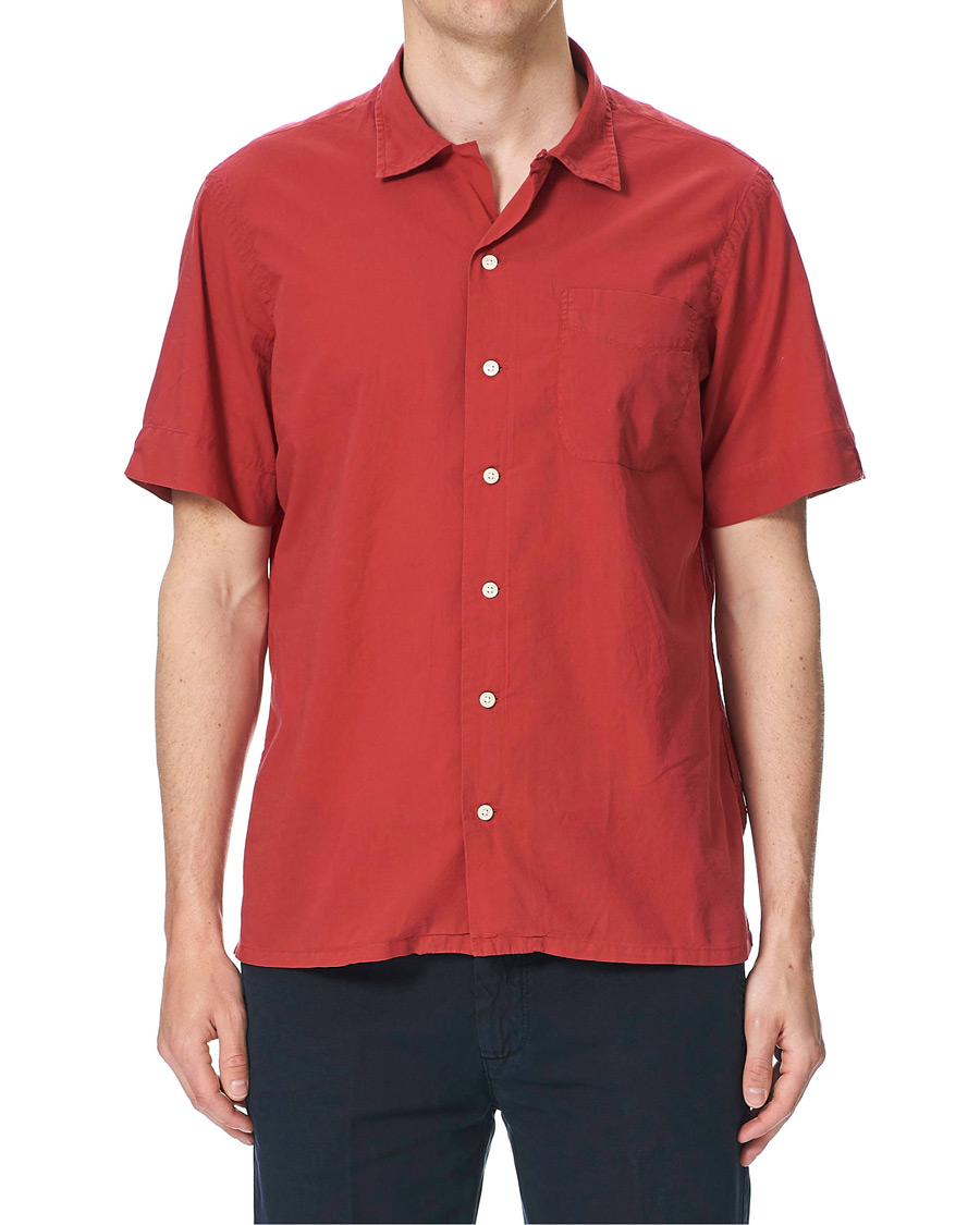 Herr | Skjortor | Polo Ralph Lauren | Classic Fit Short Sleeve Shirt Chili Pepper